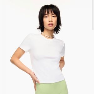 Aritzia Sunday Best Little Ribbed T-Shirt